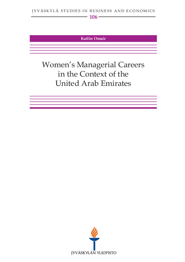 Women's managerial careers in the context of the United Arab Emirates