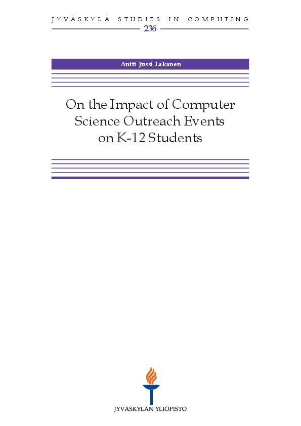 On the impact of computer science outreach events on K-12 students