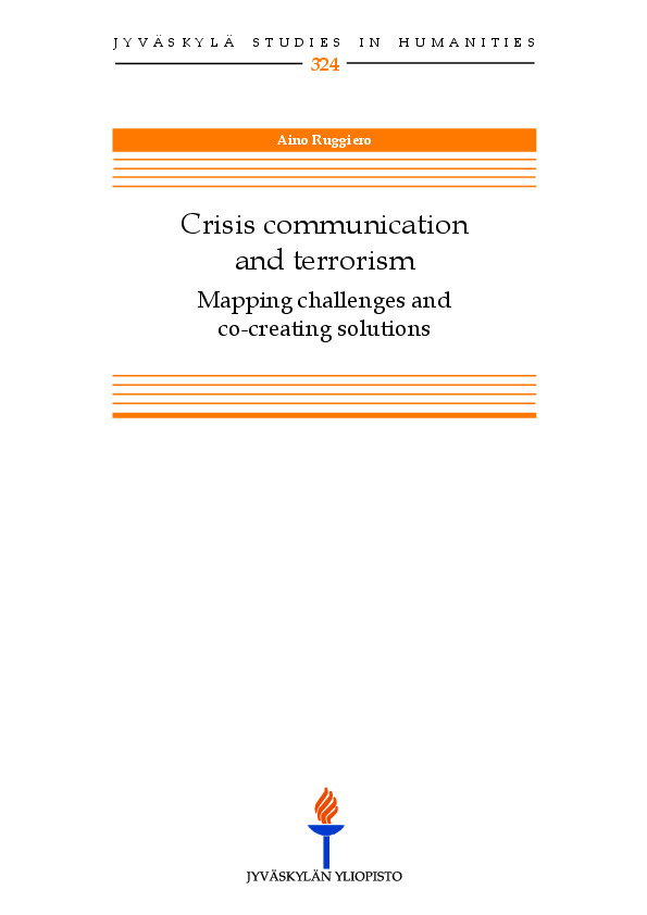 Crisis communication and terrorism : mapping challenges and co-creating solutions