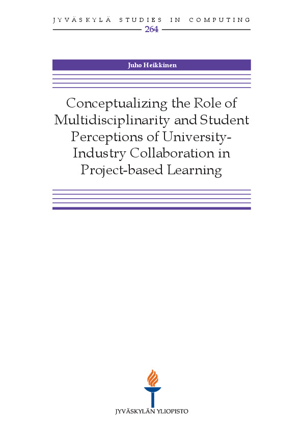 Conceptualizing the role of multidisciplinarity and student perceptions of university-industry collaboration in project-based learning
