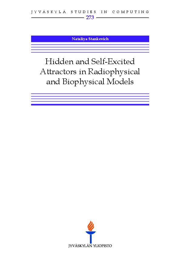 Hidden and self-excited attractors in radiophysical and biophysical models