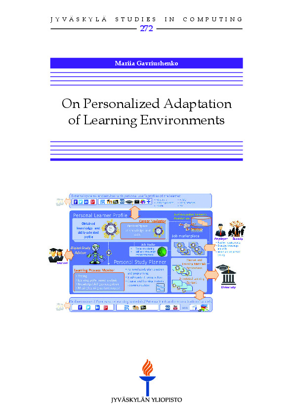 On personalized adaptation of learning environments