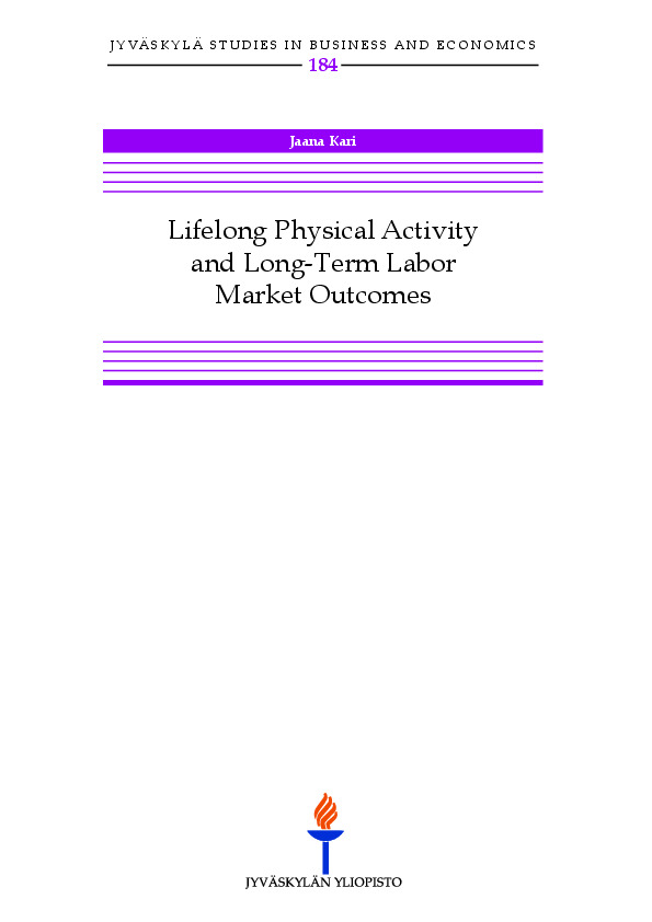 Lifelong physical activity and long-term labor market outcomes