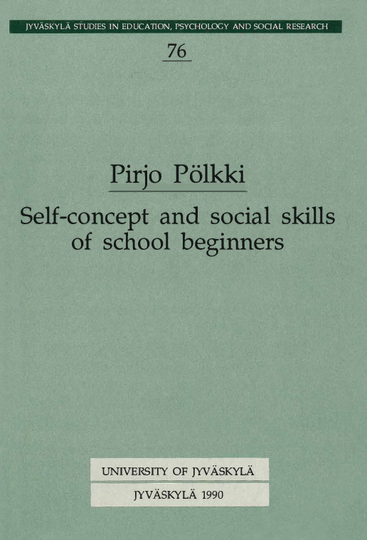 Self-concept and social skills of school beginners : summary and discussion